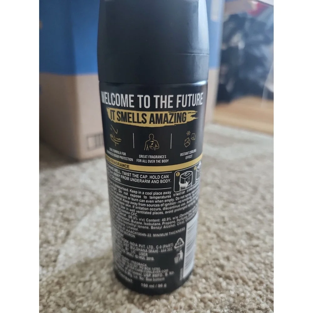 AXE Gold Temptation Men's Body Spray Deodorant 150 mL 72H Dual Action